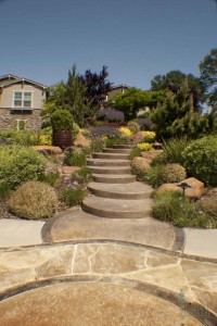 front yard steps