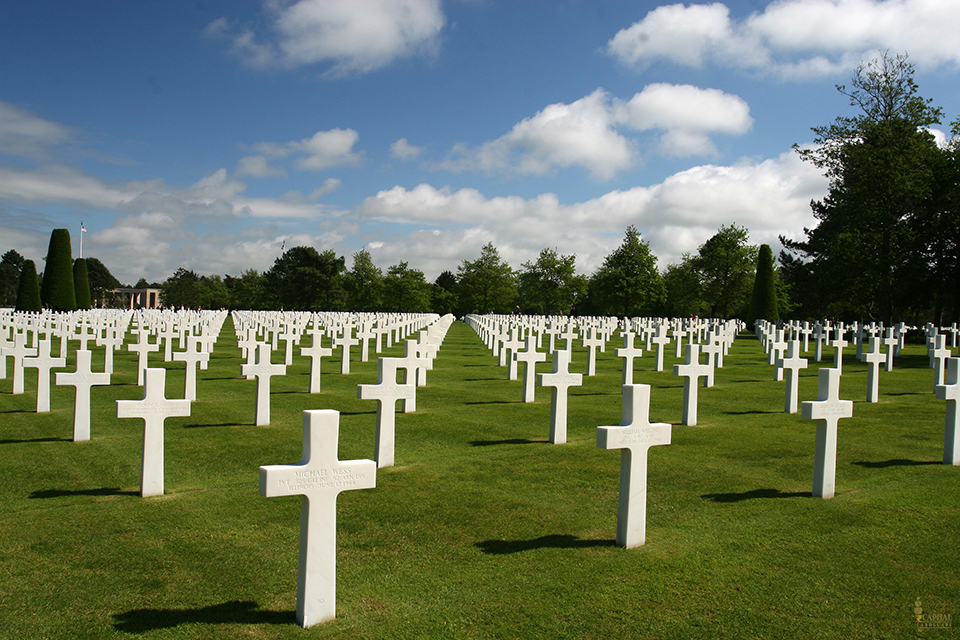 normandy grave yard memorial d day