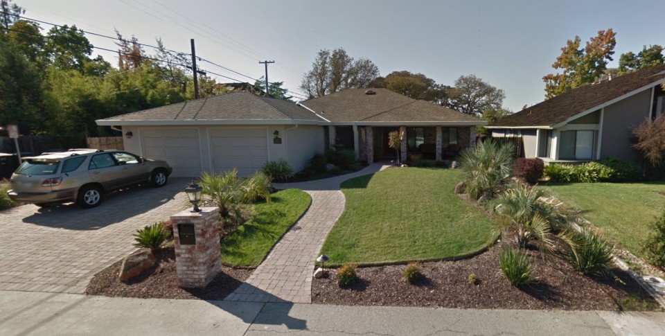 Front Yard Sample - Google Street View