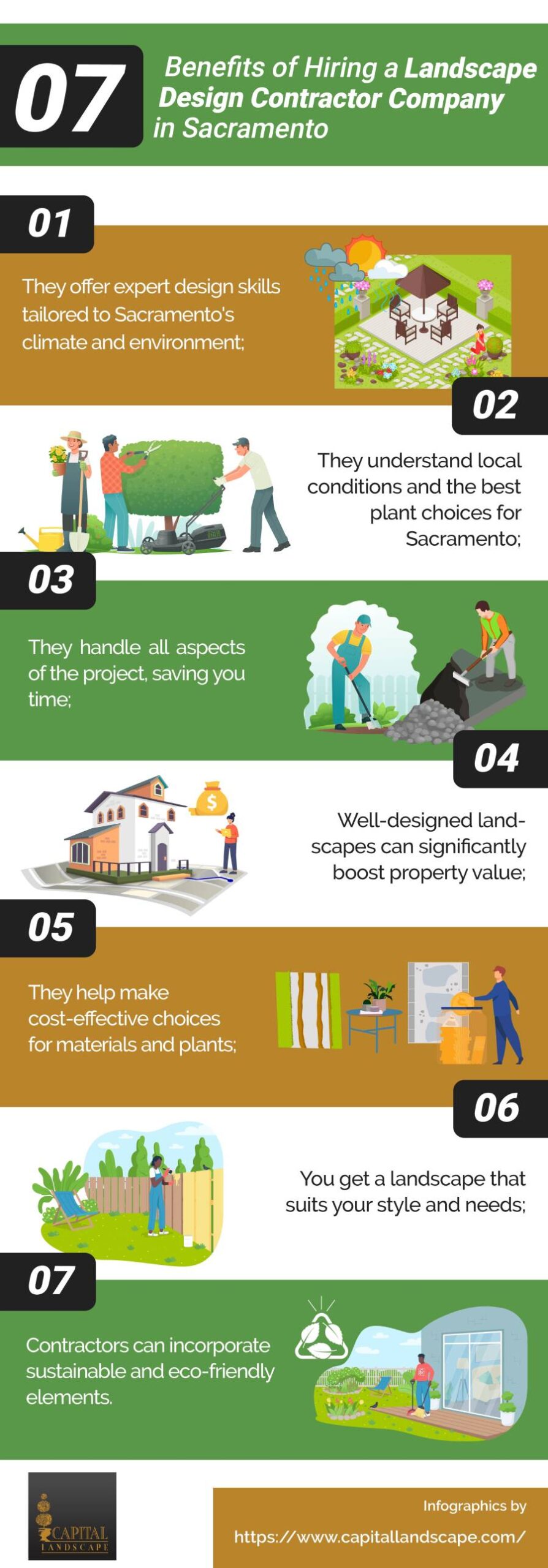 Benefits of Hiring a Landscape Design Contractor Company in Sacramento